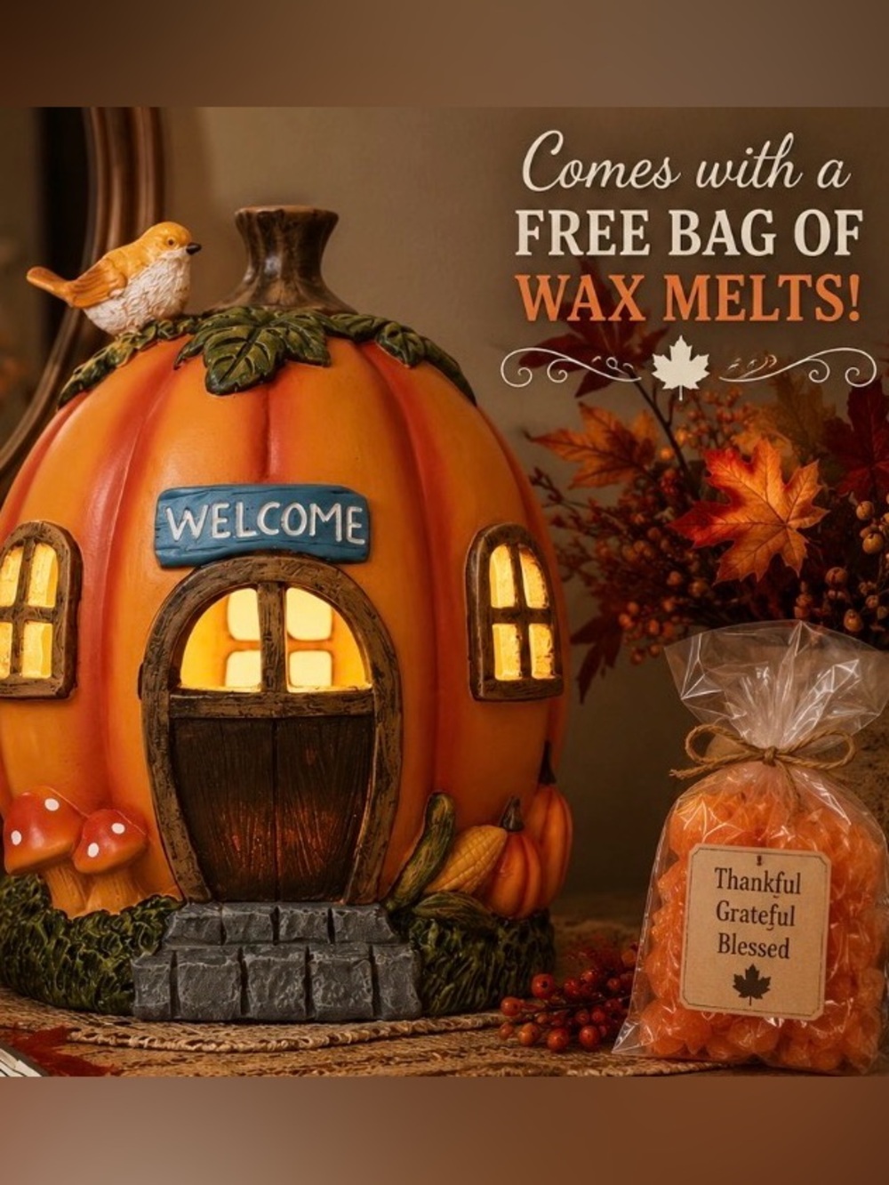Harvest Home Accent Shade Fall Home Decor